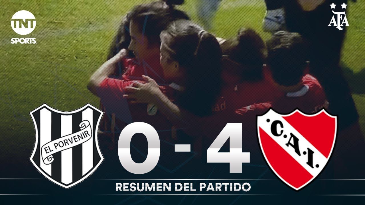 Resumen de El Porvenir vs Independiente (0-4) | Fecha 11 - Fútbol Femenino AFA